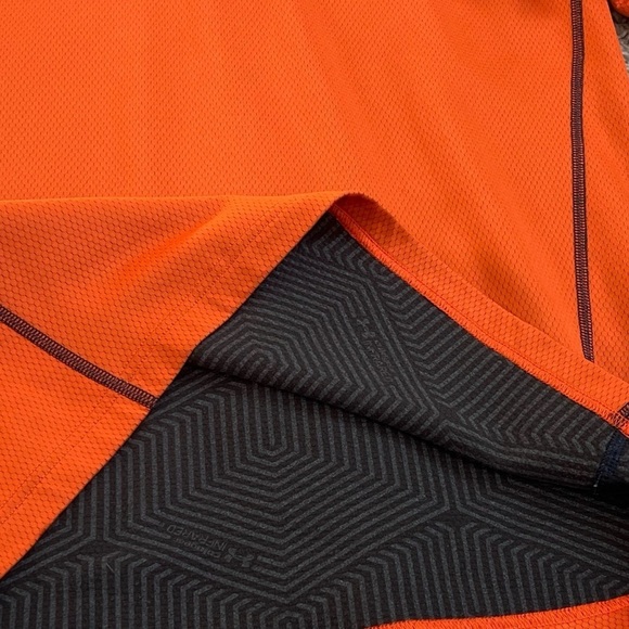 Under Armour Cold Gear Men’s 1/4 Zip Pullover Long Sleeve Top Orange Medium - Picture 6 of 8